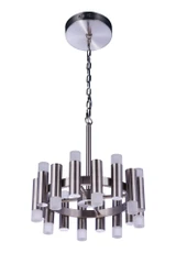 Simple Lux 16 Light Small Chandelier by Craftmade - 57516