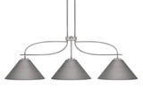 Cavella 3 Light Medium Island Pendant 45.75 Inch Length by Toltec - 3936-420