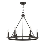 6 Light Medium Chandelier by Meridian M10093 - M10093