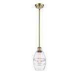 Vaz 1 Light Mini Stem Hung Pendant 8.13 Inch Tall by Innovations - 516-1S-G557-6