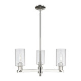 Clymer 3 Light Stem Hung Chandelier 10.88 Inch X 25.63 Inch by Innovations - 716-3CR-G80