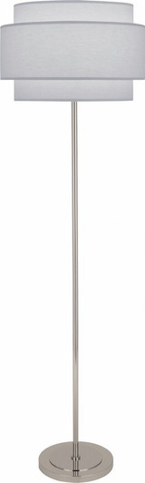 Decker 1 Light Floor Lamp 10.5 Inches by 62.63 Inches High by Robert Abbey - DeckerF62