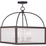 Milford 3 Light Small Pendant by Livex - 4055