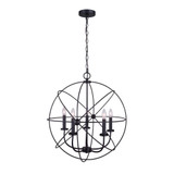 Sumerside 5 Light Medium Chandelier by Canarm ICH282B05 - ICH282B05