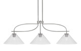 Cavella 3 Light Medium Island Pendant 45.25 Inch Length by Toltec - 3936-2122