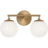 Nube 2 Light Bath Vanity 14.63 Inch Wide by Generation - GLV1842