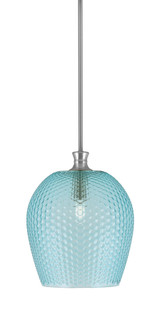 Zola 1 Light Stem Hung Medium Pendant 15 Inch Tall by Toltec - 75-15-1