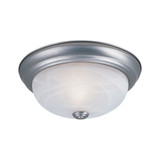 Standard 3 Light 15.25 Inch Wide Flush Mount by Designers Fountain - 1257L-AL