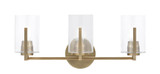 Atlas 3 Light Vanity Light by Toltec - 4513-GP-310