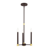 Karlstad 3 Light Mini Chandelier by Livex - 46883