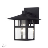 Crestlake 1 Medium Light Outdoor Wall Lantern by Livex - 21322