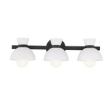 3 Light Vanity Light 24.5 Inch Wide by Meridian - M80075