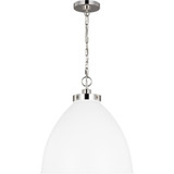 Wellfleet 1 Light Large Dome Pendant by Visual Comfort Studio - CP1301
