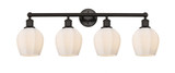 Norfolk 4 Light Industrial Vanity Light 32.75 Inch Wide by Innovations - 616-4W-G46-6
