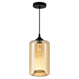 Glass 1 Light Small Pendant 16 Inch Tall by CWI - 5553P7-1577