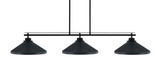 Odyssey 3 Light Linear Island Pendant 54.5 Inch Length by Toltec - 2633-424
