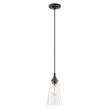 Borough Village 1 Light Mini Pendant 13.5 Inch Tall by Bailey Street Home - 218-BEL-522788