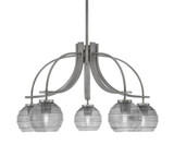 Cavella 5 Light Large Chandelier by Toltec 3925-5112 - 3925-5112