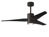 Super Janet 3 Blade Ceiling Fan with LightKit 52 Inch Wide by Matthews Fans - SJ-52