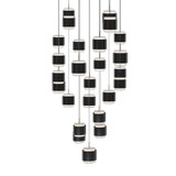 Banded 232W 25 4CCT LED Pendant 5 Inch Tall and 28 Inch Wide by dweLED - PD-68925S