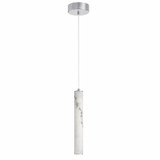 Siafll Avenue 10W 1 LED Pendant 12 Inch Tall and 2.5 Inch Wide - 303-BEL-1364359