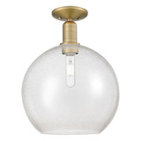 Athens 1 Light Semi Flush Mount 15.13 Inch X 11.75 Inch by Innovations - 716-1C-G12-12