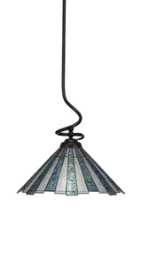 Capri 1 Light Large Stem Pendant 17.5 Inch Tall by Toltec - 900-16175