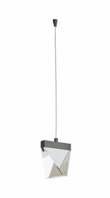 Atlas 5W 1 LED Mini Pendant 4.8 Inch Wide by Abra - 10069PN