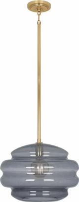 Horizon 1 Light Medium Pendant by Robert Abbey - 65