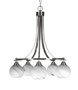 Paramount 5 Light Medium Chandelier by Toltec 3415-232528 - 3415-232528