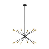 Jax 12 Light Oversized Chandelier by Visual Comfort Studio - EC10312