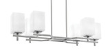 Corbin 6 Light Island 8 Inch Tall and 12.25 Inch Wide by Toltec - 2326-8-1225