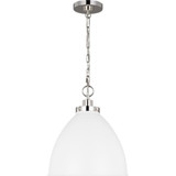 Wellfleet 1 Light Medium Dome Pendant by Visual Comfort Studio - CP1291