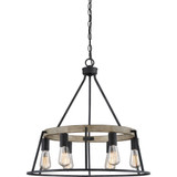 Brockton 6 Light Medium Chandelier by Quoizel - BRT5006