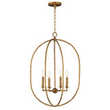 Chartwell Court 4 Light Pendant 28.25 Inch Tall and 20 Inch Wide by BSH - 93-BEL-1377259