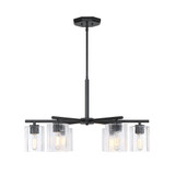 Haven 6 Light Chandelier 19 Inch Tall X 32 Inch Wide by Designers Fountain - D309M-6CH