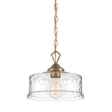 Drake 1 Light Medium Pendant by Designers Fountain - 96332