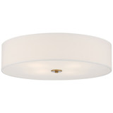 Mid Town 136W 4 LED 24 Inch Wide Flush Mount by Access - 64064LED