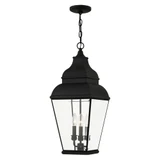 Exeter 3 Light Small Outdoor Pendant by Livex - 2597