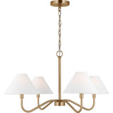 Eldon 4 Light Large Chandelier by Visual Comfort Studio - DJC1194