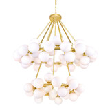 Arya 70 LED Light Oversized Chandelier by CWI - 1020P39-70