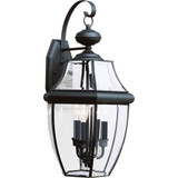Lancaster 3 Light Candle Style Outdoor Wall Lantern by Generation - 8040