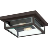 Westover 2 Light 12 Inch Wide Outdoor Flush Mount by Quoizel - WVR1612