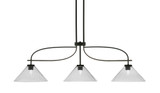 Monterey 3 Light Mini Chandelier by Toltec M3_2936_BC12 - M3_2936_BC12