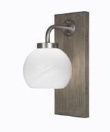 Oxbridge 1 Light Wall Sconce 5.75 Inch Wide by Toltec - OX1_1771_WSG575