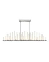 Trinity 1 Light Oversized Linear Chandelier by Fredrick Ramond - FR46108