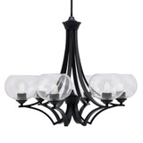 Zilo 6 Light Large Chandelier by Toltec 566-MB-202 - 566-MB-202