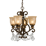 Norwalk 4 Light Small Chandelier by Crystorama - 7504