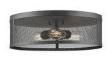 Meshsmith 3 Light 18 Inch Wide Flush Mount by Z-Lite - 331F18