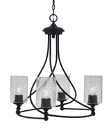 Capri 4 Light Small Chandelier by Toltec 904-BN-3009 - 904-BN-3009